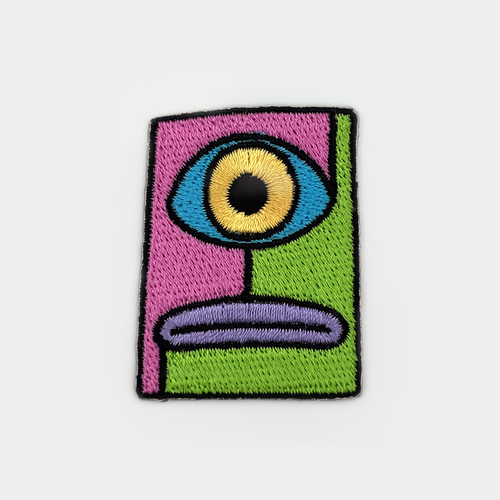 クレヨンしんちゃん 刺繍ワッペンシール ヒエール・ジョコマンのマーク